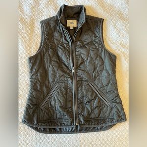 Black Lightweight Old Navy Puffer Vest, Size S